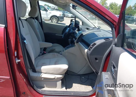 2009 Mazda Mazda5 Touring из США, поврежденный, VIN JM1CR29L390328568